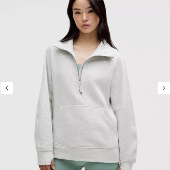 Lululemon Scuba Oversized Funnel-Neck Half Zip Long size M/L - Picture 1 of 4